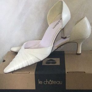 Le Chateau White heels